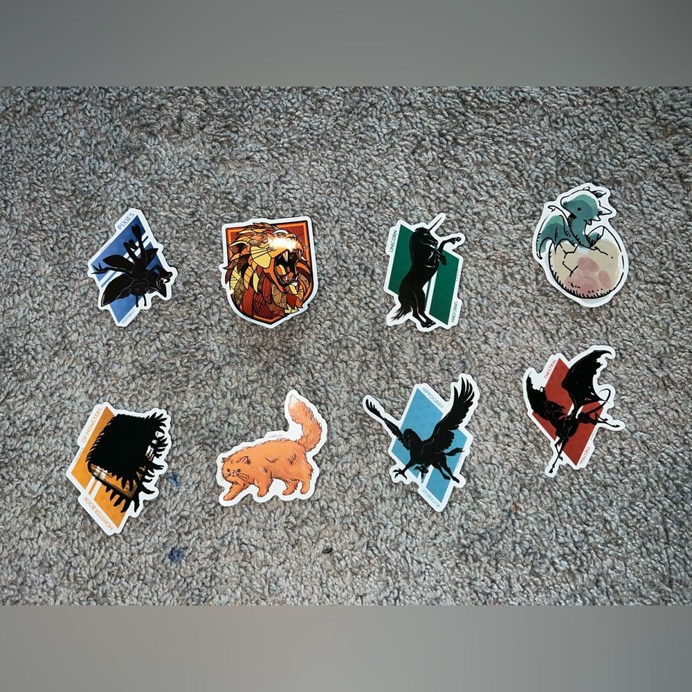 3 for $12 Harry Potter Fantasy Creature Sticker Set